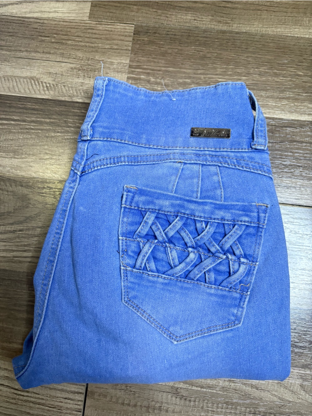 Saza Light blue Stretchy Skinny Jeans Women’s Size 7 Lightly Used